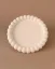 Minimalistická sádrová podložka - Barva: Bílá