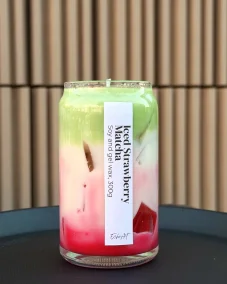 Iced Strawberry Matcha