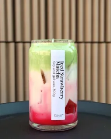 Iced Strawberry Matcha